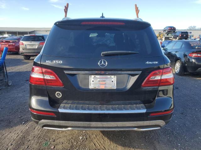 4JGDA5HB2FA618145 - 2015 MERCEDES-BENZ ML 350 4MATIC BLACK photo 6