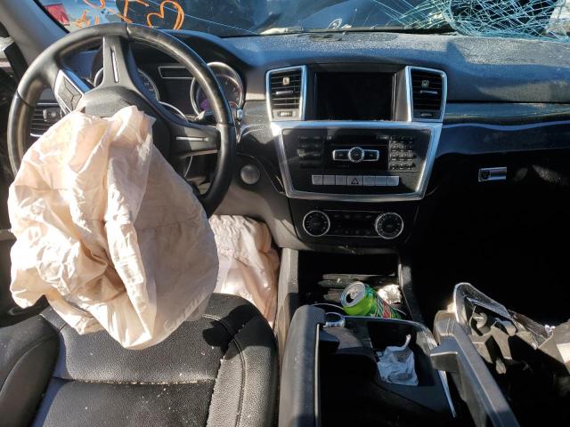 4JGDA5HB2FA618145 - 2015 MERCEDES-BENZ ML 350 4MATIC BLACK photo 8