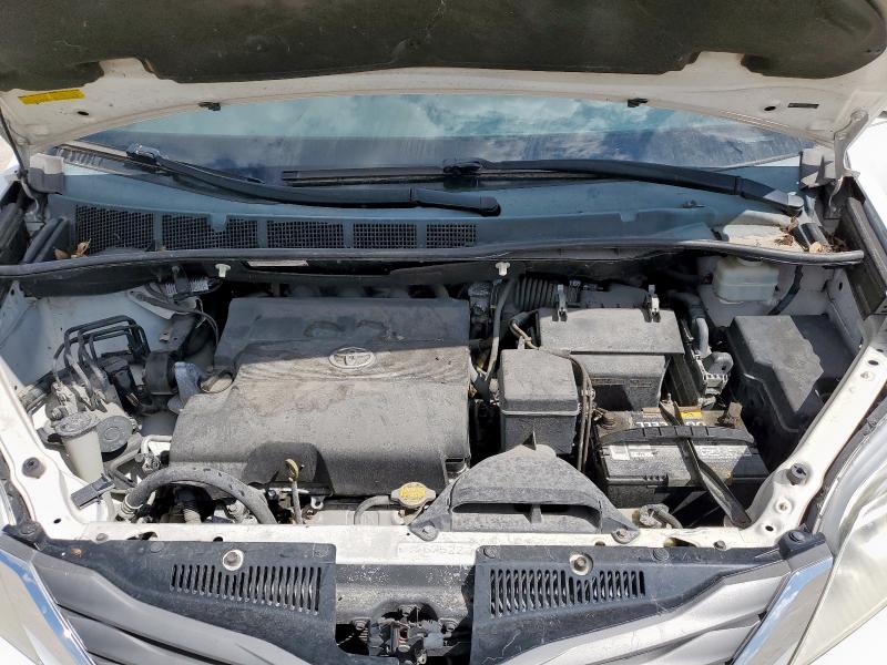 5TDYK3DC2ES453771 - 2014 TOYOTA SIENNA XLE Սպիտակ լուսանկար 12