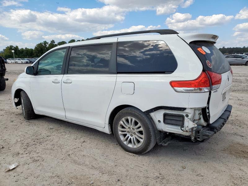 5TDYK3DC2ES453771 - 2014 TOYOTA SIENNA XLE Սպիտակ լուսանկար 2