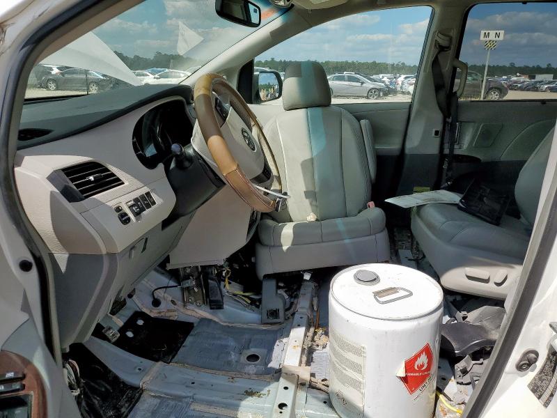 5TDYK3DC2ES453771 - 2014 TOYOTA SIENNA XLE Սպիտակ լուսանկար 7