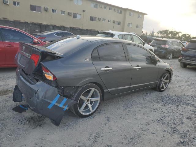 2HGFA1F69BH521873 - 2011 HONDA CIVIC LX-S رمادي صورة 3