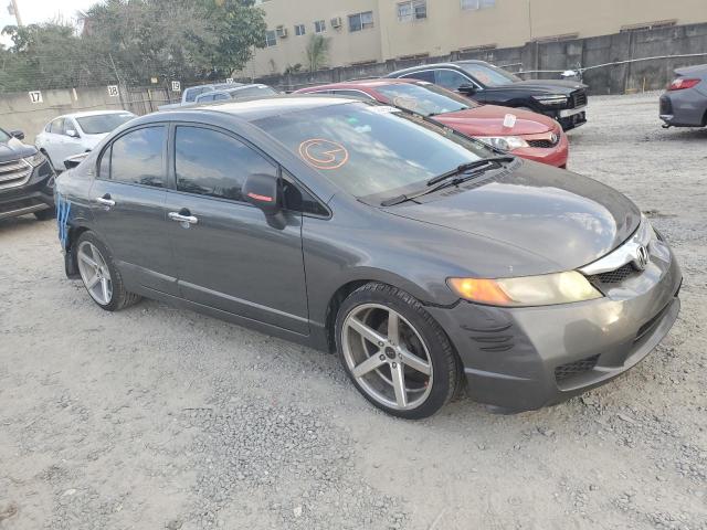 2HGFA1F69BH521873 - 2011 HONDA CIVIC LX-S رمادي صورة 4