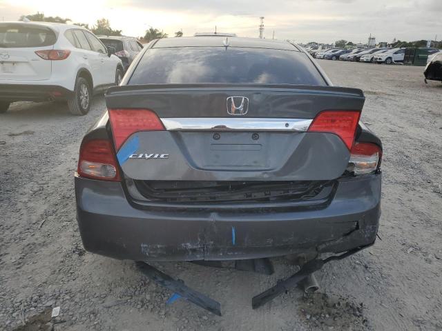2HGFA1F69BH521873 - 2011 HONDA CIVIC LX-S رمادي صورة 6