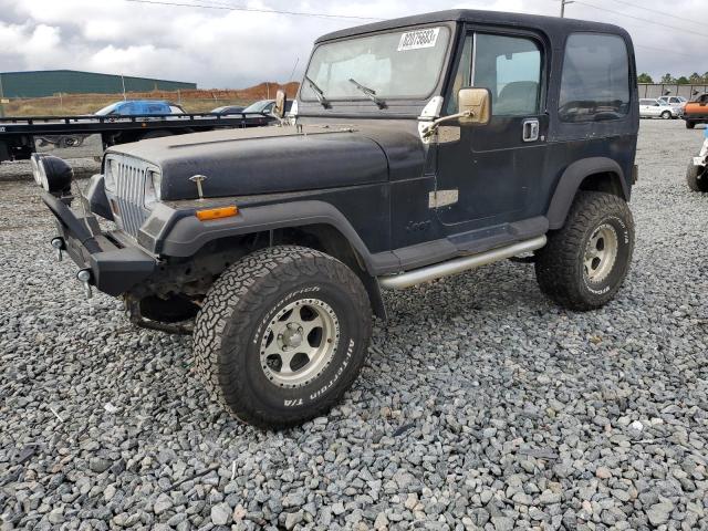 2J4FY59T8KJ137038 - 1989 JEEP WRANGLER / LAREDO BLACK photo 1