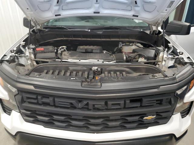 3GCNAAEK7PG346183 - 2023 CHEVROLET SILVERADO C1500 WHITE photo 11