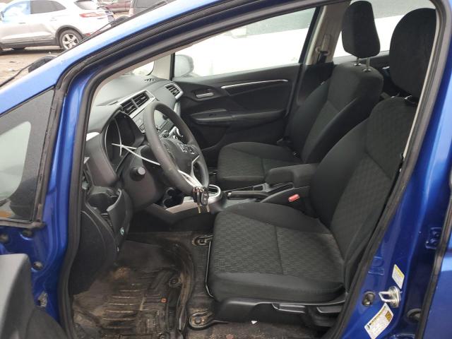 3HGGK5H59FM779136 - 2015 HONDA FIT LX BLUE photo 7