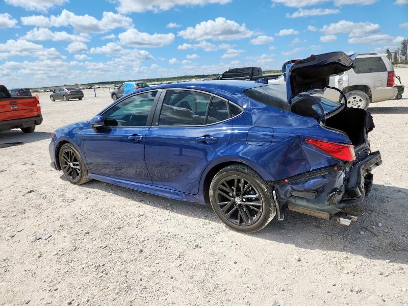 4T1DAACK5SU113578 - 2025 TOYOTA CAMRY XSE BLUE photo 2
