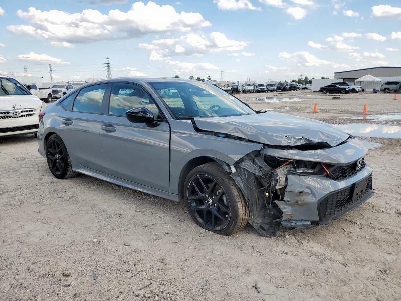 2HGFE2F5XSH509121 - 2025 HONDA CIVIC SPORT GRAY photo 4