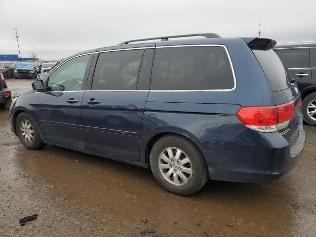 5FNRL38449B407017 - 2009 HONDA ODYSSEY EX BLUE photo 2