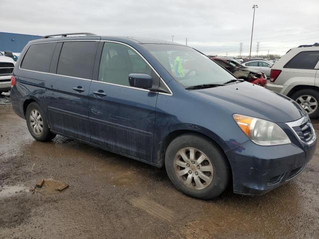 5FNRL38449B407017 - 2009 HONDA ODYSSEY EX BLUE photo 4