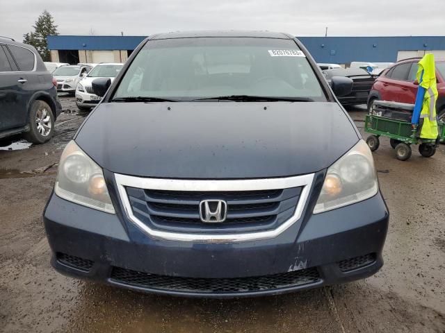 5FNRL38449B407017 - 2009 HONDA ODYSSEY EX BLUE photo 5