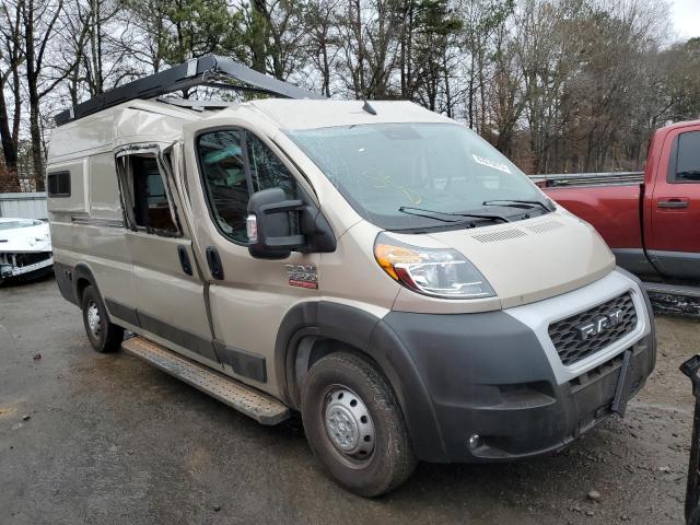 3C6MRVJG0NE139728 - 2022 RAM PROMASTER 3500 HIGH თაფლისფერი ფოტო 4