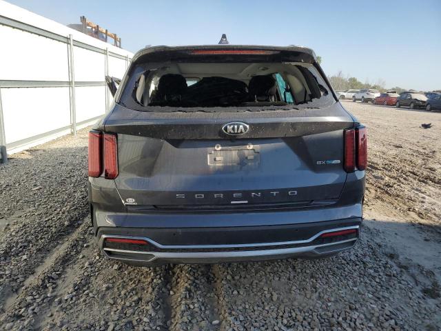 KNDRH4LGXM5017204 - 2021 KIA SORENTO EX 黑色 照片 6