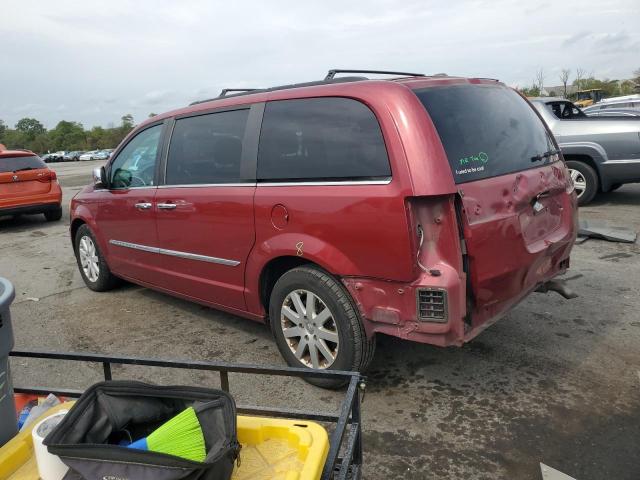 2C4RC1CG4CR199626 - 2012 CHRYSLER TOWN & COU TOURING L RED photo 2