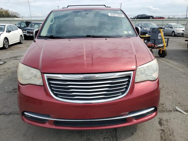 2C4RC1CG4CR199626 - 2012 CHRYSLER TOWN & COU TOURING L RED photo 5