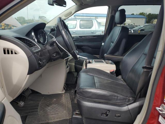 2C4RC1CG4CR199626 - 2012 CHRYSLER TOWN & COU TOURING L RED photo 7