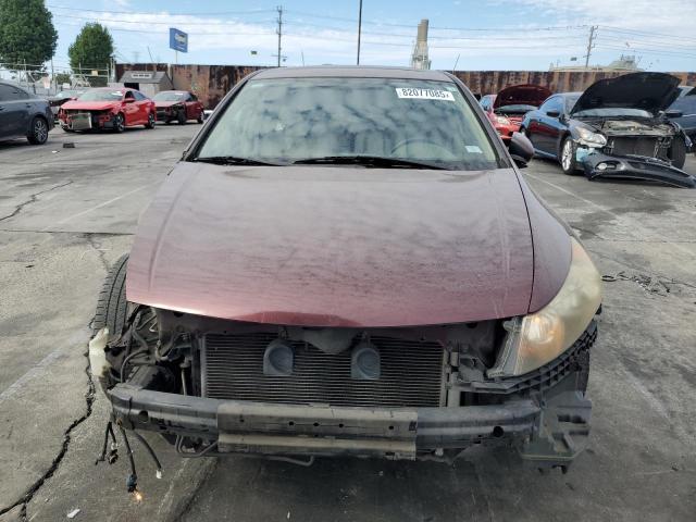 JHMCP26778C038715 - 2008 HONDA ACCORD EX BURGUNDY photo 5