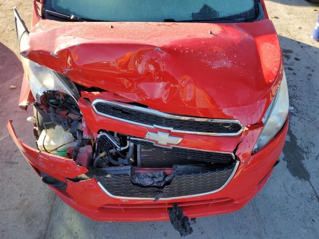 KL8CD6S99DC558636 - 2013 CHEVROLET SPARK 1LT RED photo 11