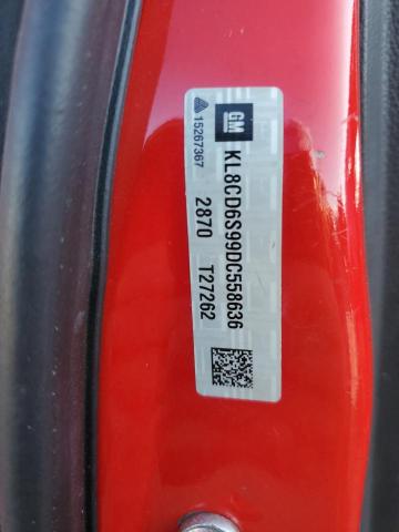 KL8CD6S99DC558636 - 2013 CHEVROLET SPARK 1LT RED photo 12