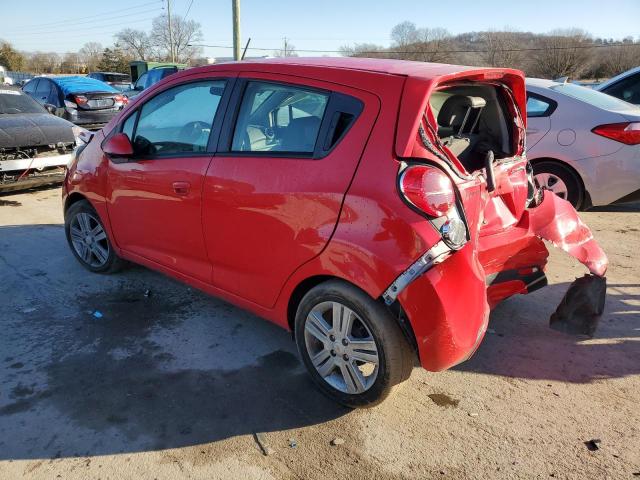 KL8CD6S99DC558636 - 2013 CHEVROLET SPARK 1LT RED photo 2