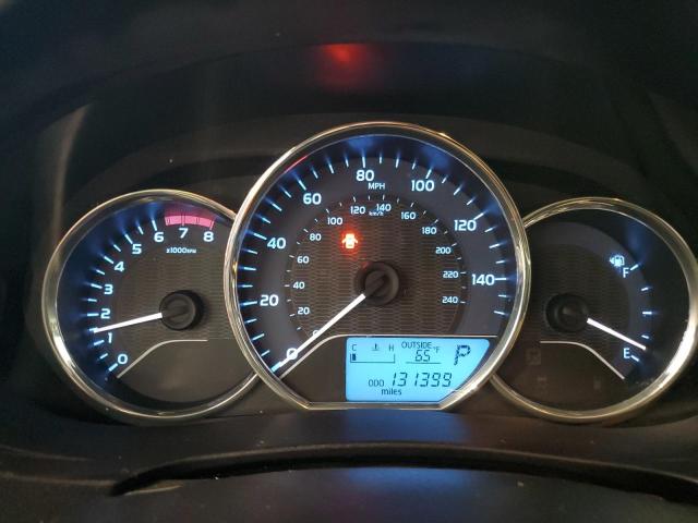 2T1BURHE6GC624614 - 2016 TOYOTA COROLLA L RED photo 9