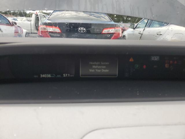 JTDKARFU0K3080857 - 2019 TOYOTA PRIUS GRAY photo 9