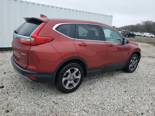 2HKRW2H89JH650316 - 2018 HONDA CR-V EXL RED photo 3