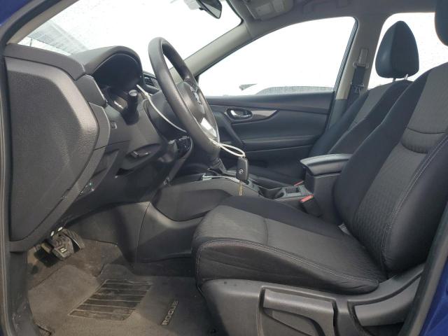 JN8AT2MV2HW003850 - 2017 NISSAN ROGUE S BLUE photo 7