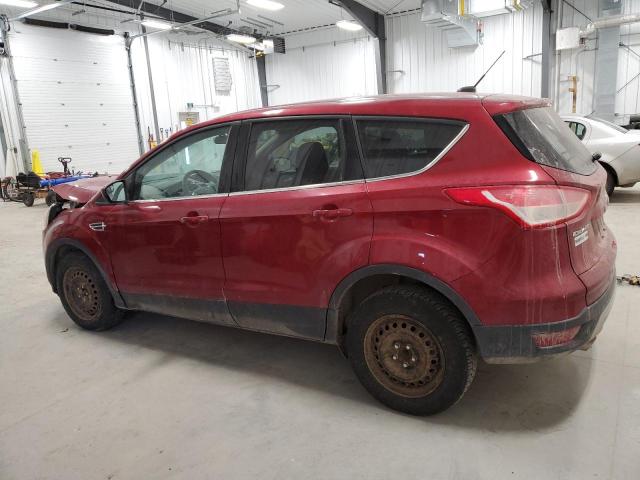 1FMCU0GX2FUB52363 - 2015 FORD ESCAPE SE BURGUNDY photo 2