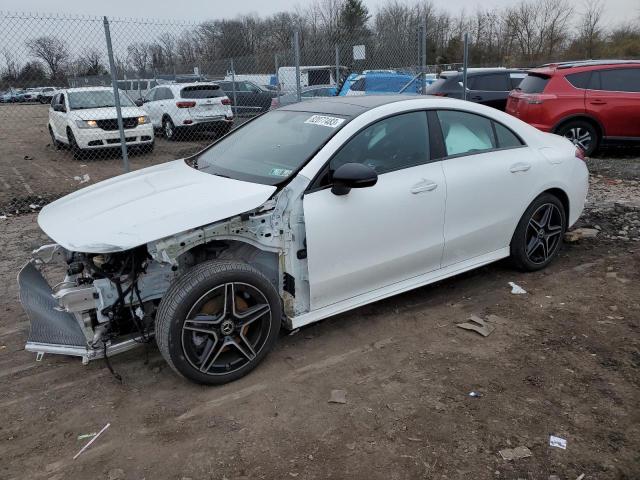 W1K5J4HB1NN298820 - 2022 MERCEDES-BENZ CLA 250 4MATIC WHITE photo 1