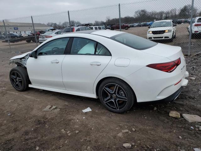 W1K5J4HB1NN298820 - 2022 MERCEDES-BENZ CLA 250 4MATIC WHITE photo 2