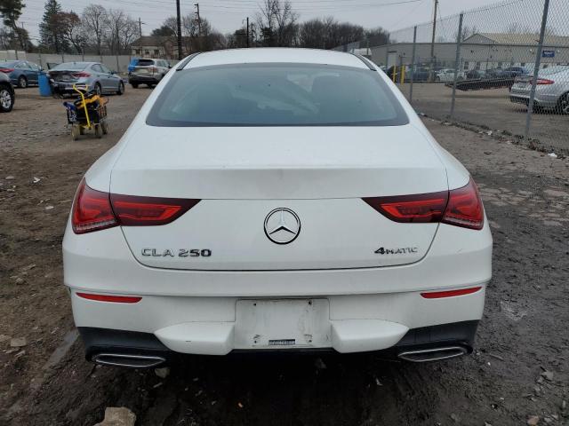 W1K5J4HB1NN298820 - 2022 MERCEDES-BENZ CLA 250 4MATIC WHITE photo 6