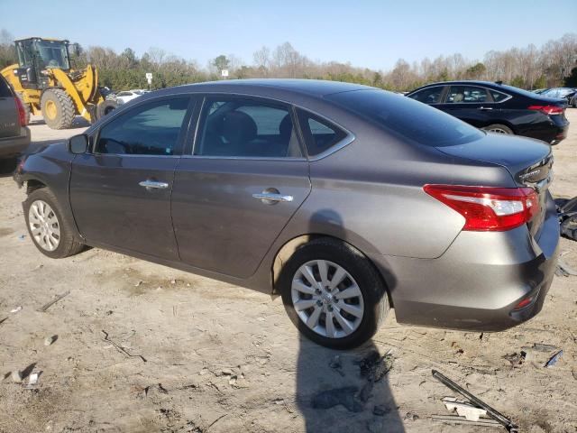 3N1AB7AP6JY308285 - 2018 NISSAN SENTRA S GRAY photo 2