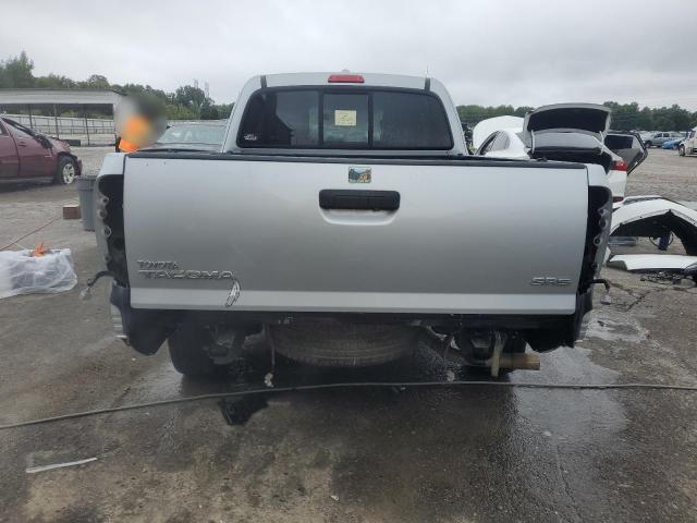 5TETX4CN5AZ708978 - 2010 TOYOTA TACOMA ACCESS CAB ვერცხლისფერი ფოტო 6