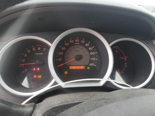 5TETX4CN5AZ708978 - 2010 TOYOTA TACOMA ACCESS CAB ვერცხლისფერი ფოტო 9