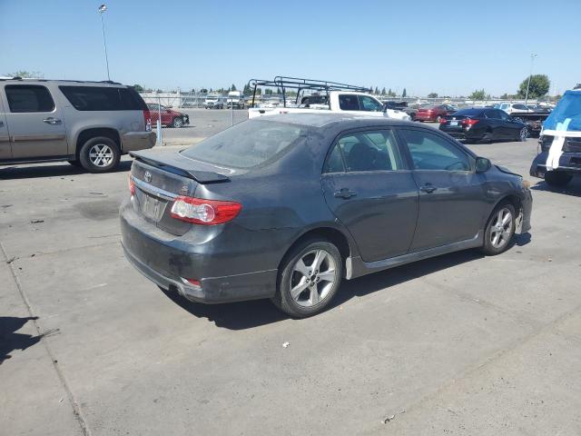 2T1BU4EE8BC665214 - 2011 TOYOTA COROLLA BASE GRAY photo 3