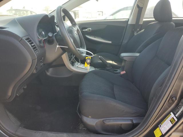 2T1BU4EE8BC665214 - 2011 TOYOTA COROLLA BASE GRAY photo 7