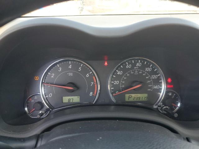 2T1BU4EE8BC665214 - 2011 TOYOTA COROLLA BASE GRAY photo 9