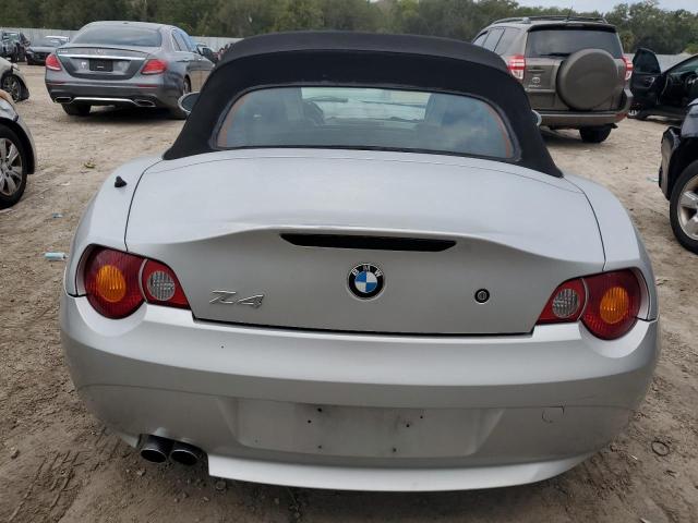 4USBT33423LS42057 - 2003 BMW Z4 2.5 SILVER photo 6