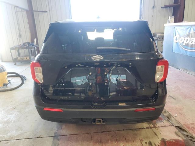 1FM5K8AW2MNA15573 - 2021 FORD EXPLORER POLICE INTERCEPTOR Czarny zdjęcie 6