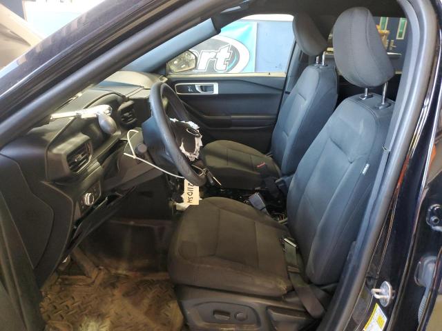 1FM5K8AW2MNA15573 - 2021 FORD EXPLORER POLICE INTERCEPTOR Czarny zdjęcie 7