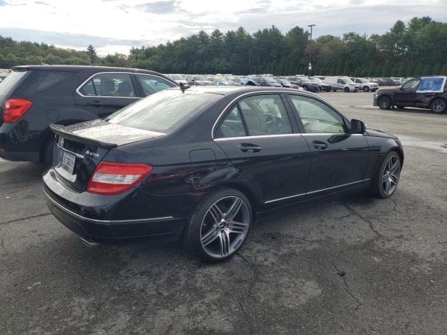 WDDGF81X18F100677 - 2008 MERCEDES-BENZ C 300 4MATIC BLACK photo 3