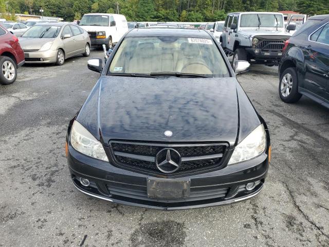 WDDGF81X18F100677 - 2008 MERCEDES-BENZ C 300 4MATIC BLACK photo 5