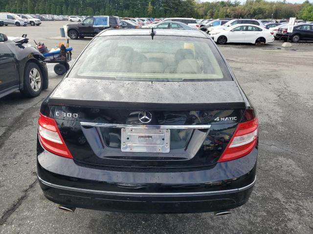 WDDGF81X18F100677 - 2008 MERCEDES-BENZ C 300 4MATIC BLACK photo 6