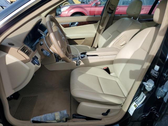 WDDGF81X18F100677 - 2008 MERCEDES-BENZ C 300 4MATIC BLACK photo 7