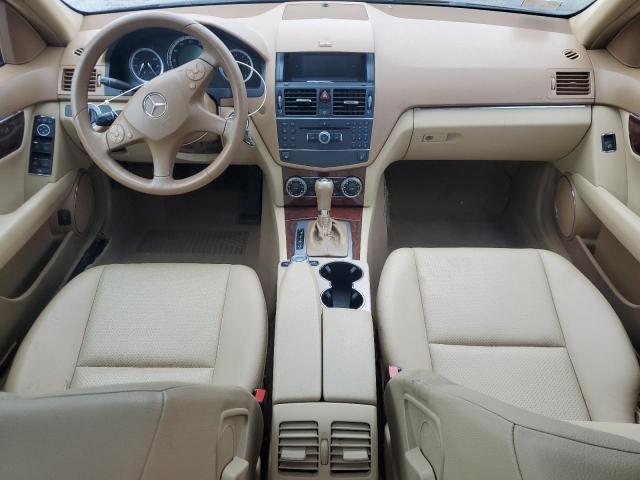 WDDGF81X18F100677 - 2008 MERCEDES-BENZ C 300 4MATIC BLACK photo 8