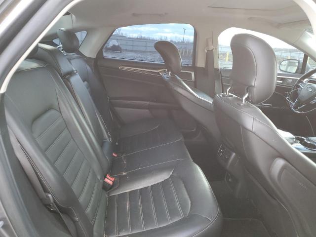 3FA6P0HDXER326785 - 2014 FORD FUSION SE GRAY photo 10