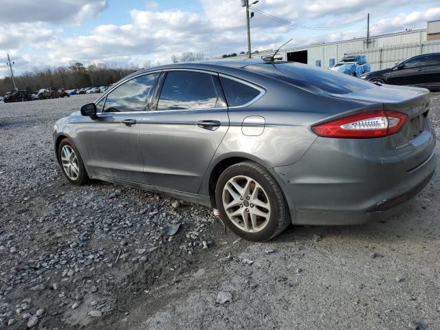 3FA6P0HDXER326785 - 2014 FORD FUSION SE GRAY photo 2