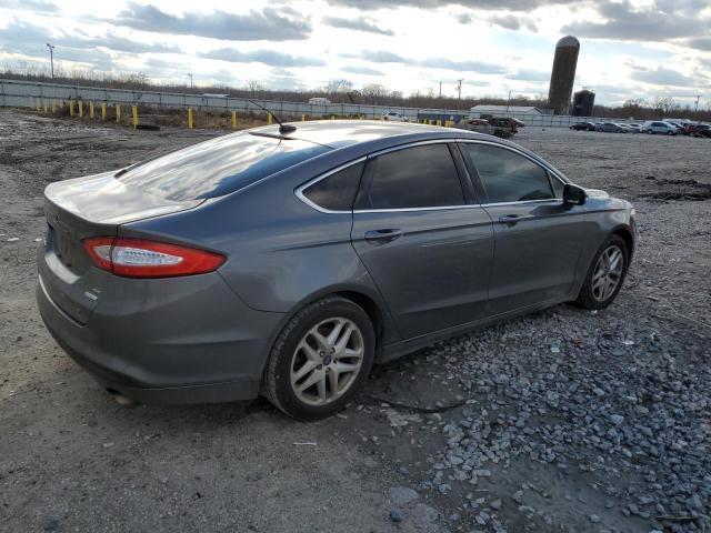 3FA6P0HDXER326785 - 2014 FORD FUSION SE GRAY photo 3